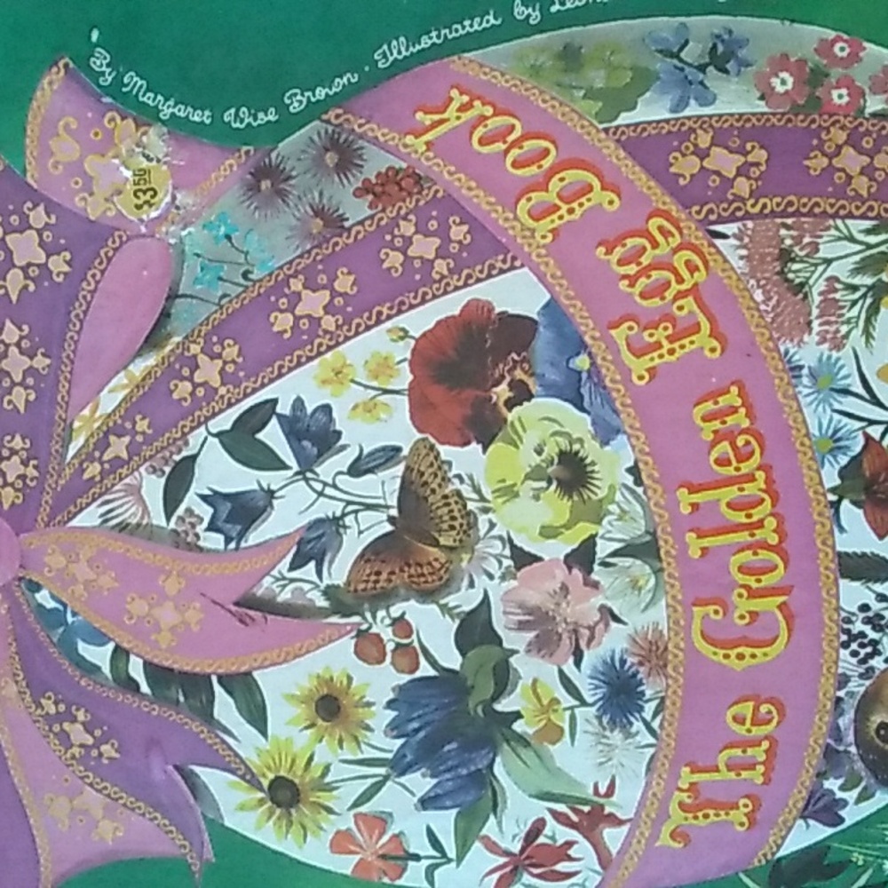 🐣GOLDEN BOOK VINTAGE 1975 THE GOLDEN EGG BOOK HARDCOVER AN OLD FASHION STORY